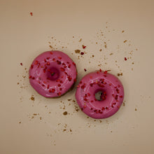 Load image into Gallery viewer, Pink dream raspberry and beetroot dog doughnuts pack freeshipping - Queens of the Bone Age