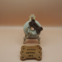 Load image into Gallery viewer, Dog birthday carob woof doughnuts and treats