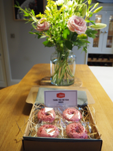 Load image into Gallery viewer, Pink dream raspberry and beetroot dog doughnuts pack freeshipping - Queens of the Bone Age